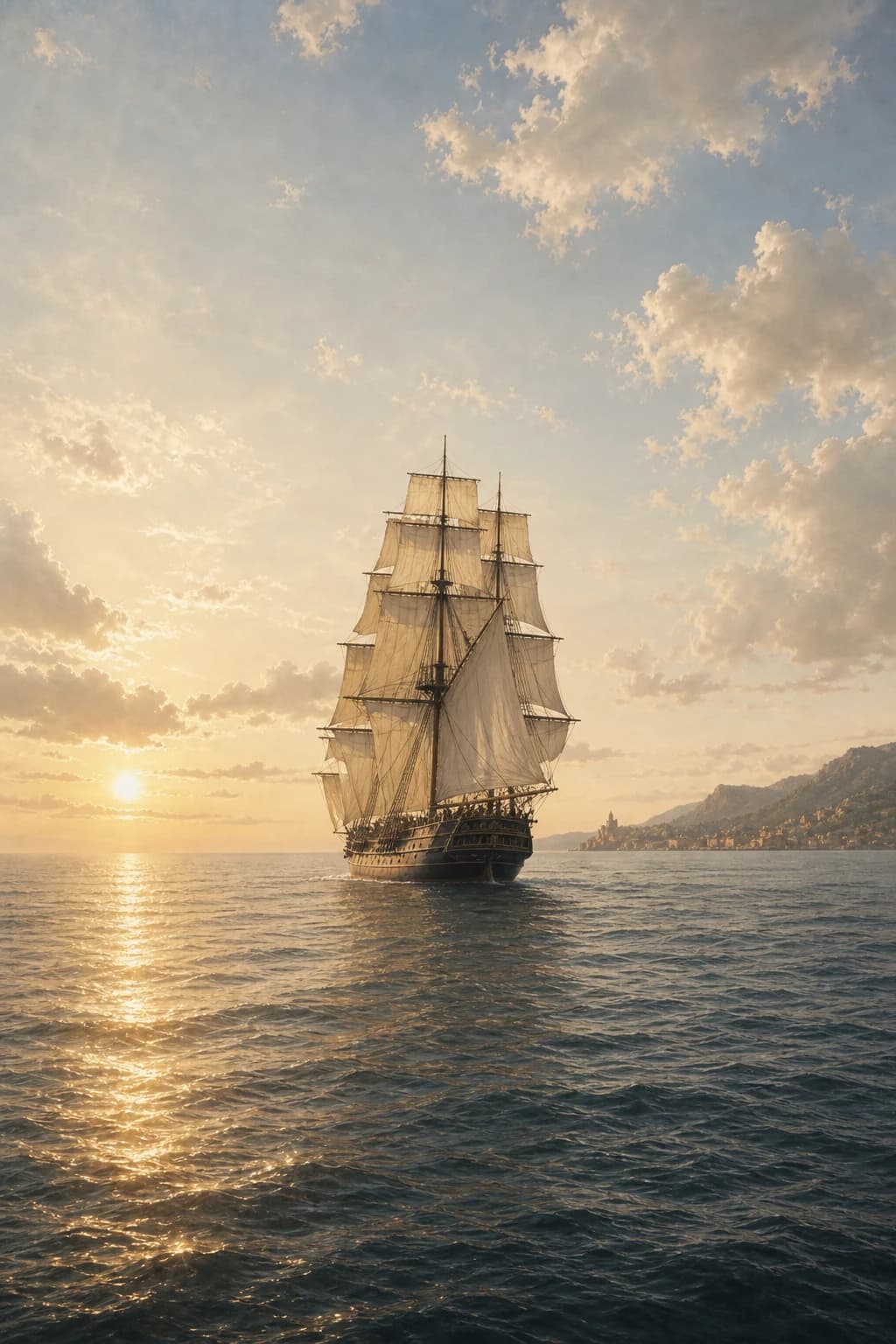 Lenormand-Karte 3 · Das Schiff