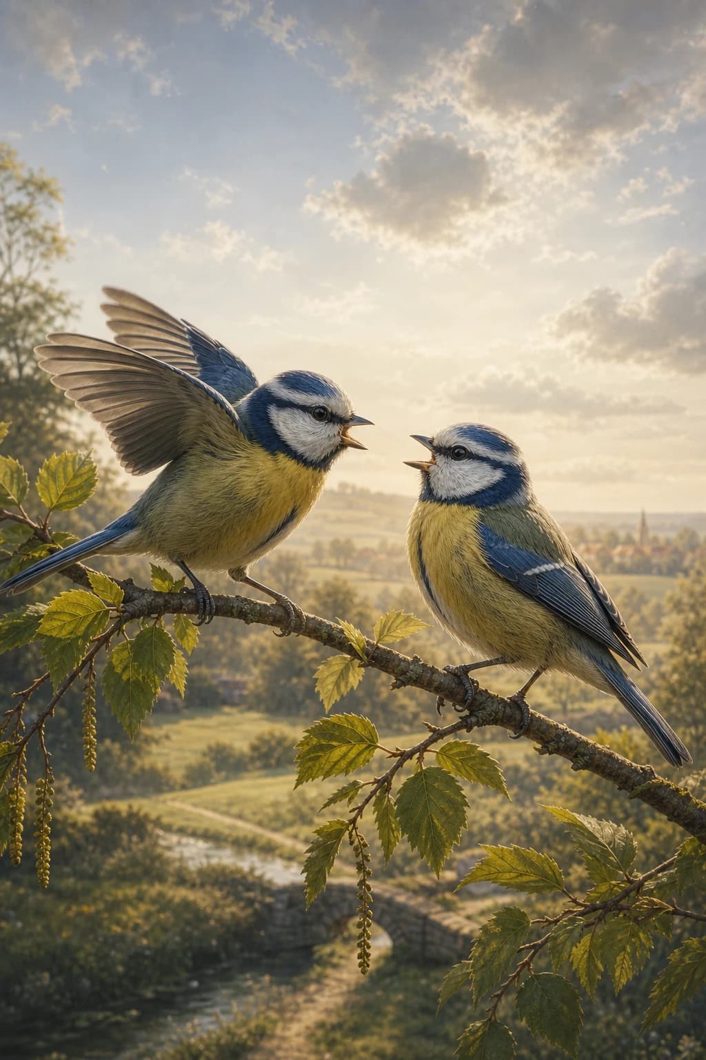 Lenormand-Karte 12 · Die Vögel