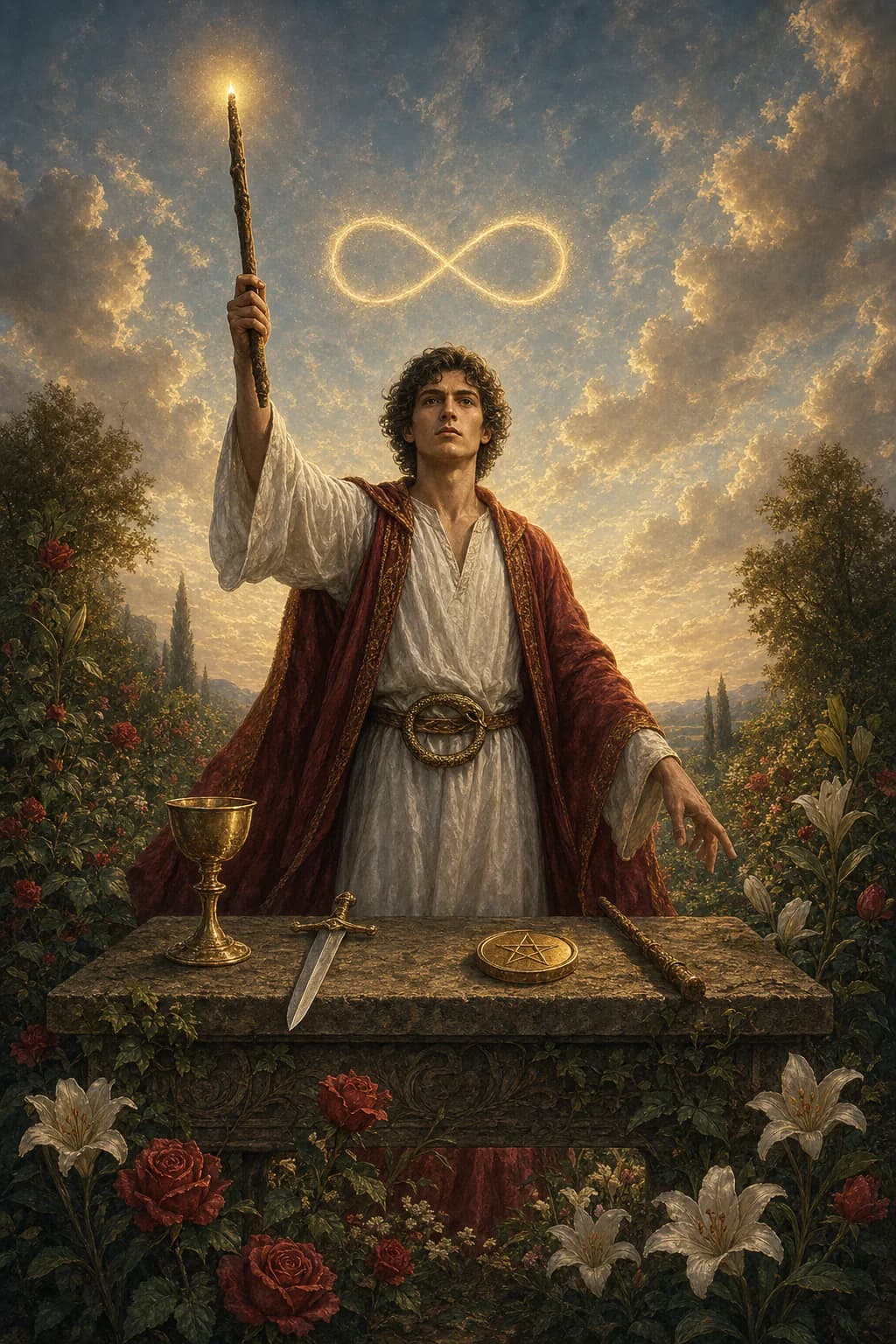 Tarotkarte I · Der Magier