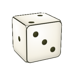 d6 showing 3